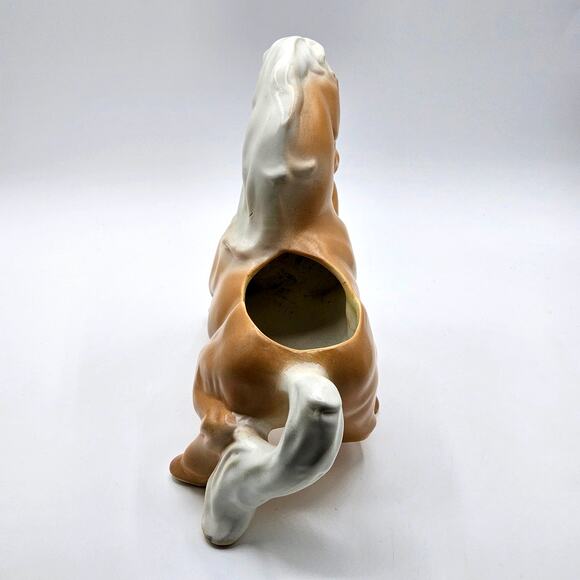 Retro Mid Century 1960s Ceramic Palamino Horse Planter Pot - Picture 8 of 9